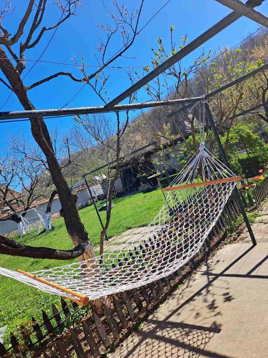 Хамак, Ръчно изплетена люлка