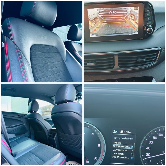 Tucson NLine/Automat/Alcantara cusaturi rosii/Apple CarPlay/Camera marsarier/Garantie