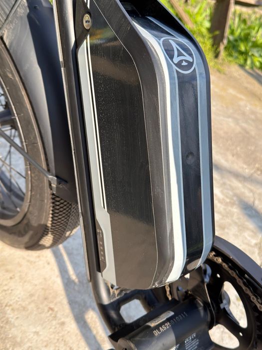 Електрически велосипед A-SPADZ CAVET AIR FAT 20" BLACK