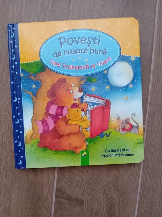 set 4 carti  copii noapte buna Pinocchio Dumbo toamna vagabondul vise