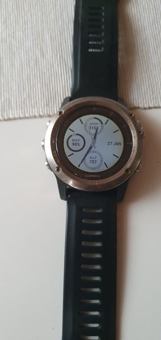 Smartwatch Garmin Fenix 3, sapphire, titanium, safir, gps