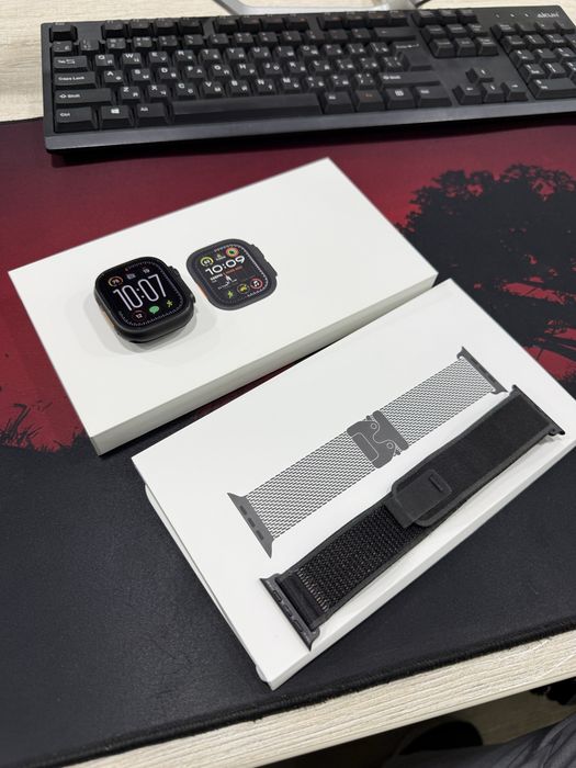 Apple watch 2 ultra. 49 mm  black Ti