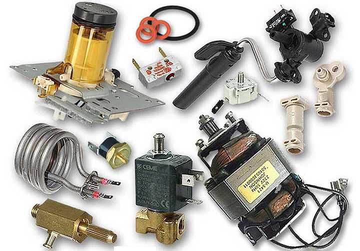 Резервни части за кафемашини и кафе автомати