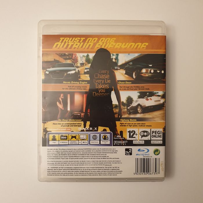 NFS Undercover/Need For Speed Undercover PS3/Playstation 3