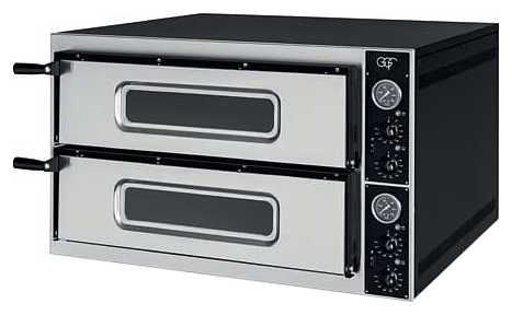 Пицца печь, электр.  2-х уровневая вмес. 8 пицц 33 см GGF (Италия)