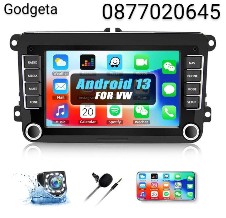 Мултимедийна навигация за автомобил за VW 7INCH Android - 13. 4GB + 32