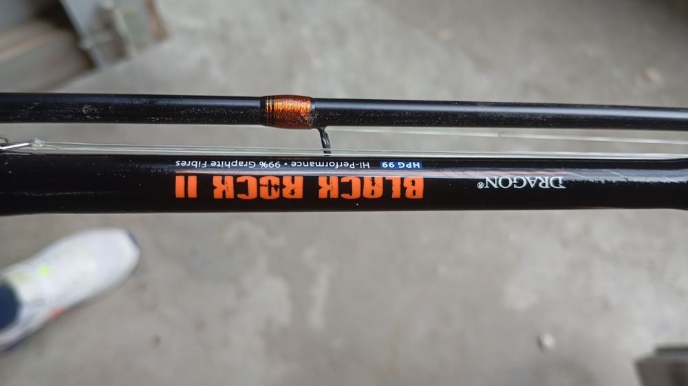 Спининг комплект Dragon Black  rock + Ryobi