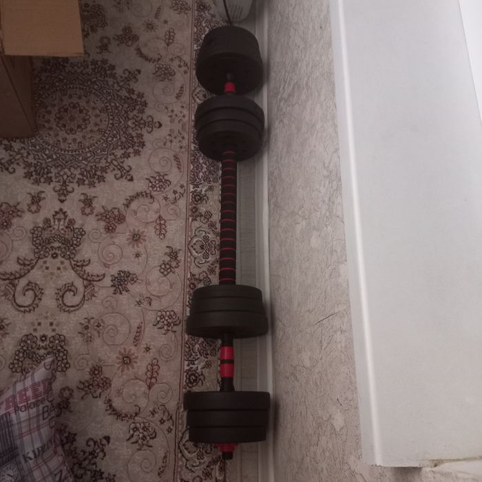 Универсальная гиря штанга