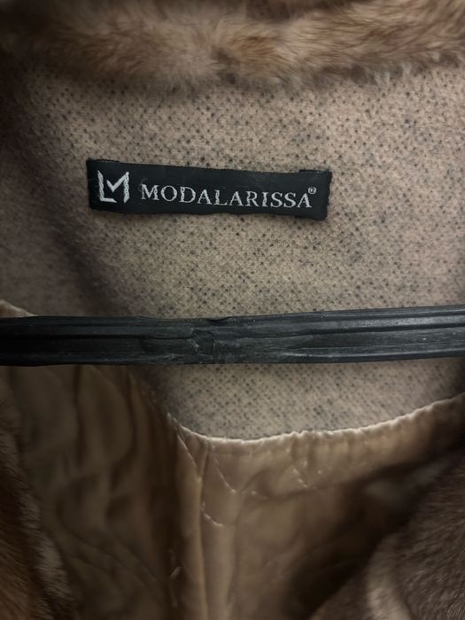 Пальто MODALISSA с меховым воротником