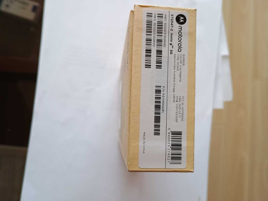 Motorola g84 нов телефон с касова бележка