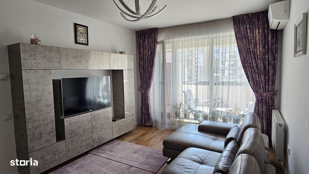 Vand apartament cu 2 camere situat in GranVia Park Lujerului — fotografia 1
