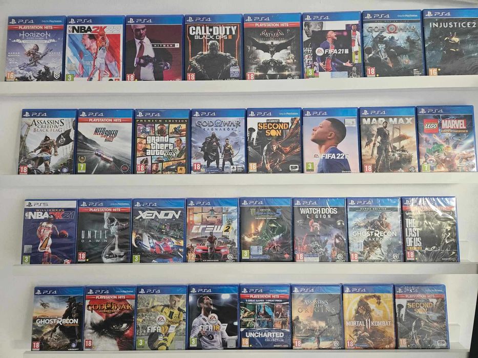 НОВИ! PS4 ПС4 Плейстейшън 4 Playstation 4 игри