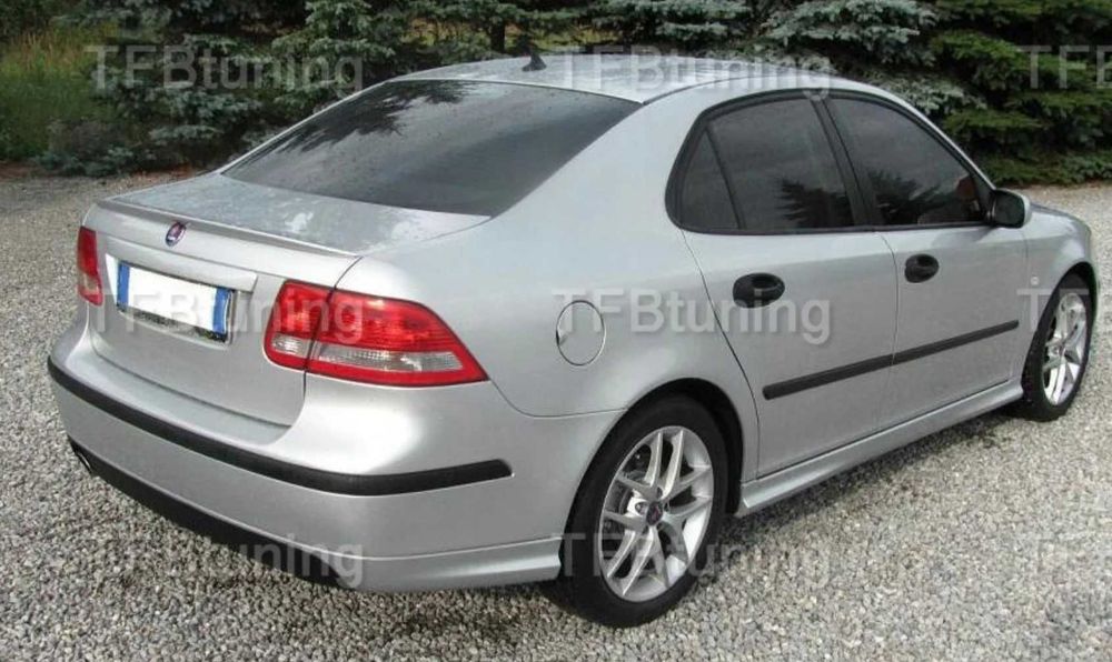 Prelungire bara spate fusta spoiler lip SAAB 9-3 02-06