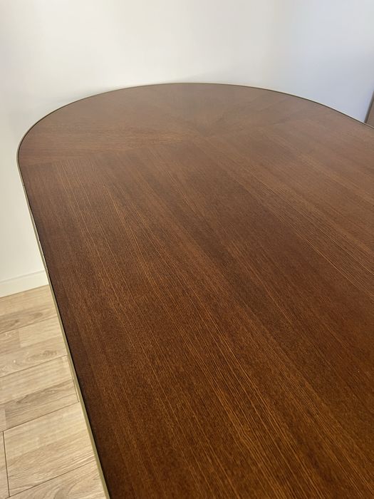 Masa dining din lemn si metal 90x180 cm Denise Quiet Object