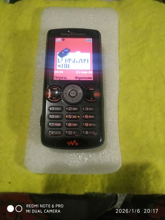 Сони Ериксон W810i  оригинал ретро