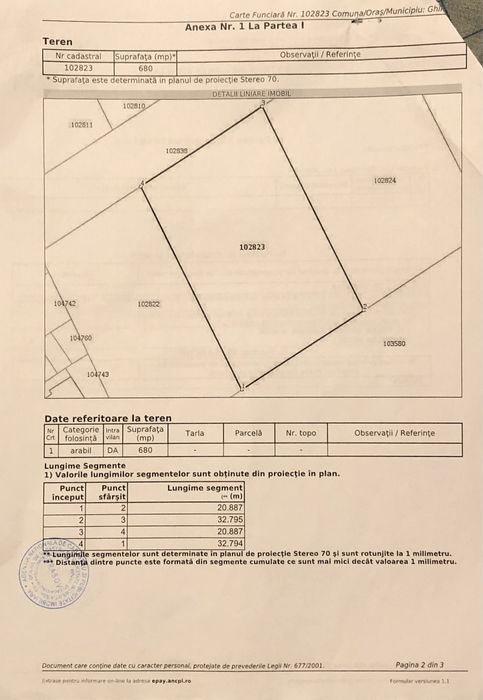 7Oo m Florilor Ghimbav. Str Lamaitei 7Oo M