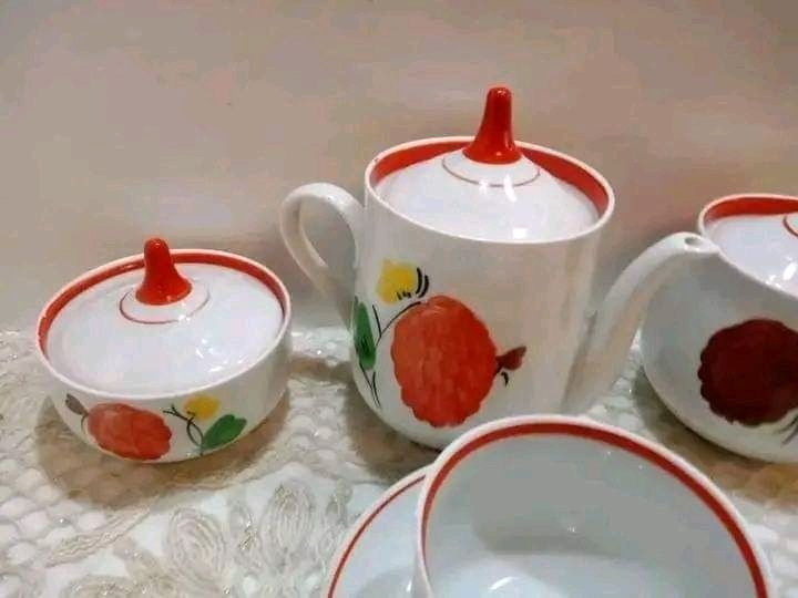 Руски порцелан. Сервиз за чай.