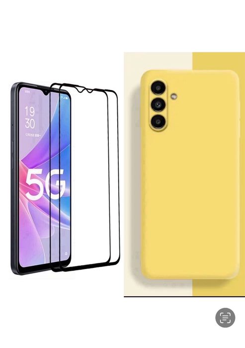 Samsung A24/A25/A35/A55/A56/A37/A57 Husa X Level Interior Fin si Folie Sticla