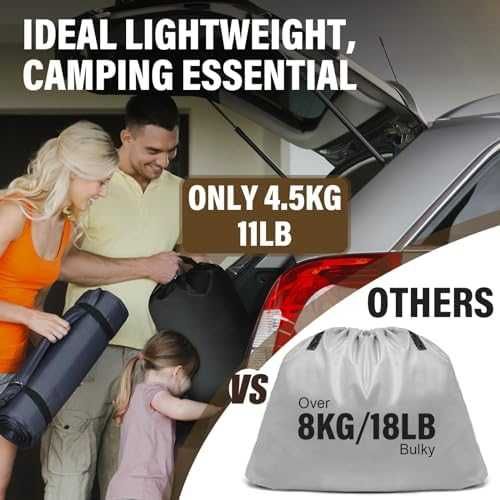 Ново Надуваемо легло матрак Подложка за спане сън къмпинг туризъм път