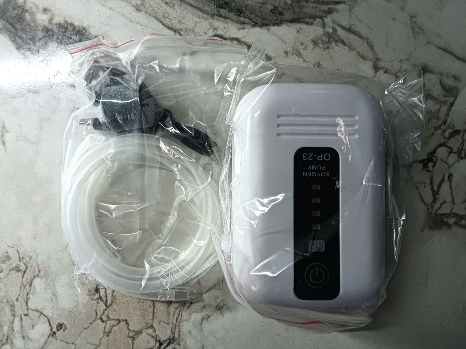 USB аккумуляторный компрессор для аквариума