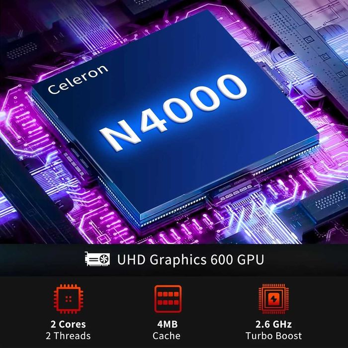Нов лаптоп 15.6” | 8GB RAM + 256GB SSD | Вземи нов, мощен и евтин!