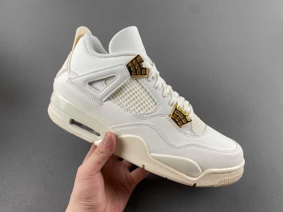 jordan 4 metallic gold
