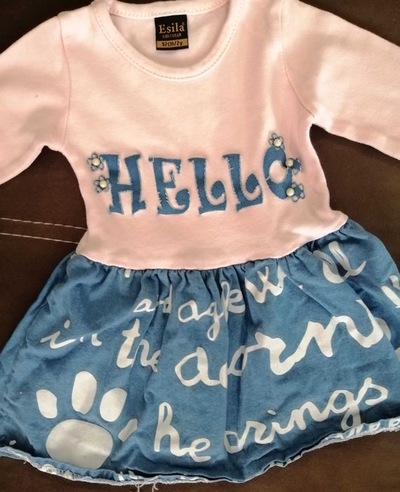 Бебешки дънки / бебешка рокля