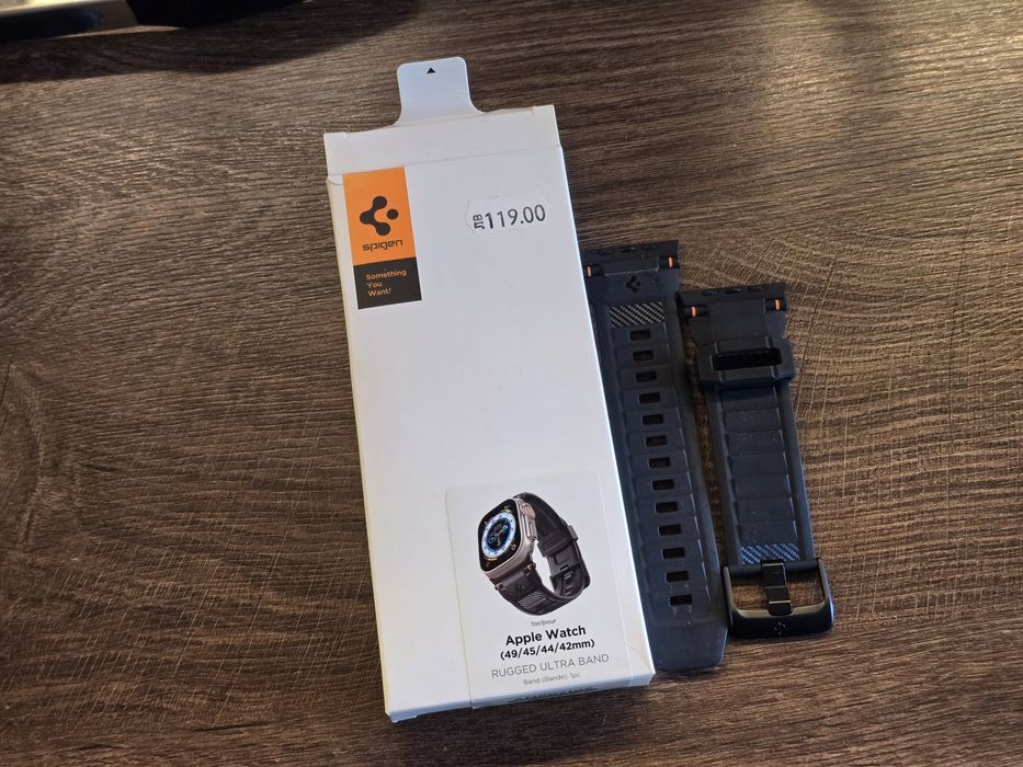 Каишки за Apple Watch Ultra Titanium Milanese Loop L Silicone Blue