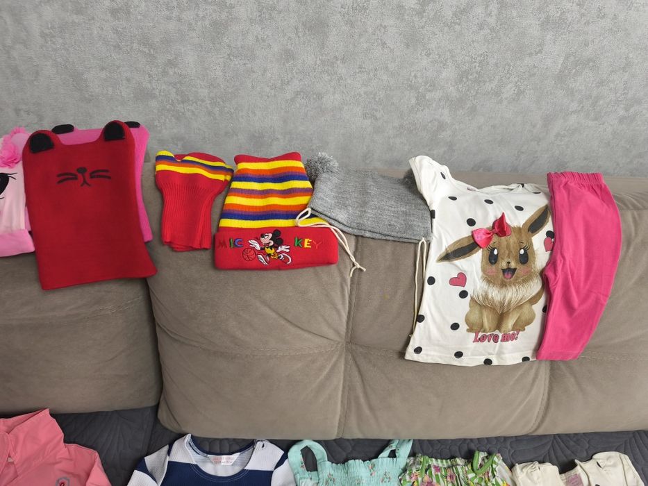 Пакет вещей на девочку от 9 месяцев до 2 лет