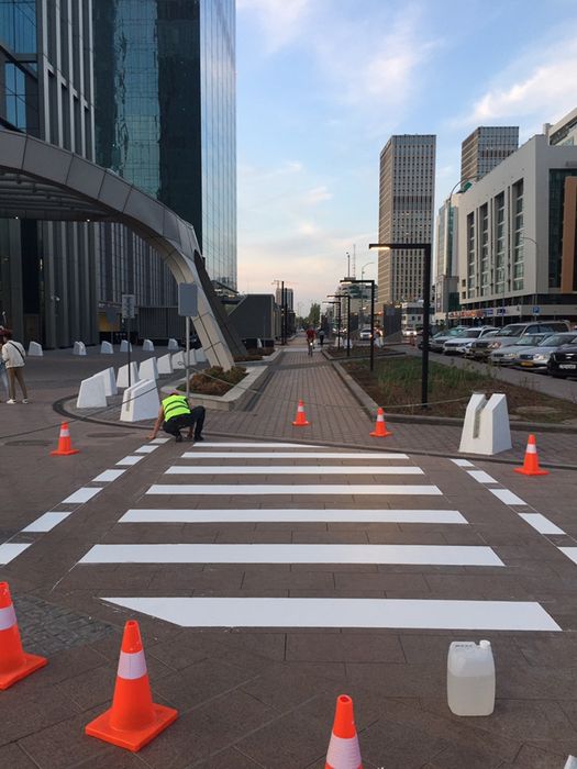 Дорожная разметка. Проектирование и нанесение дорожной разметки ...