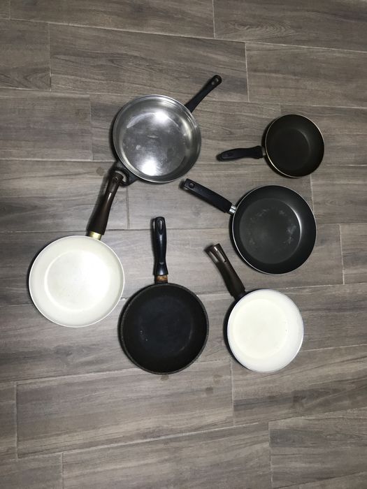 Използвани  тигани  6  броя  / Налични  .