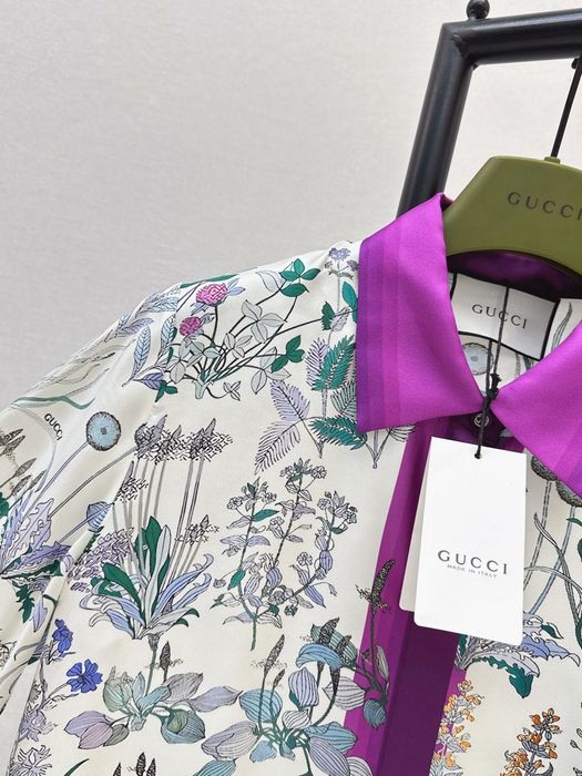 Рубашка GUCCI шелк