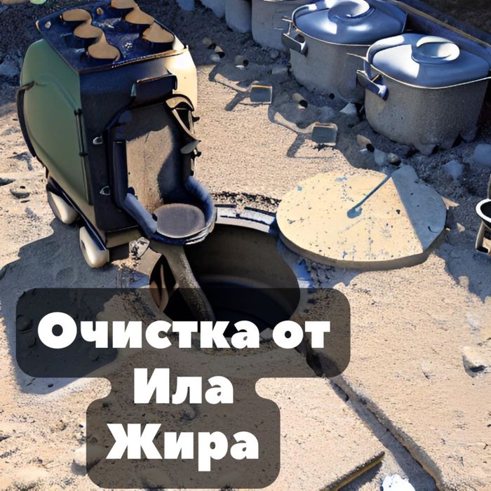 Чистка септика, откачка септика