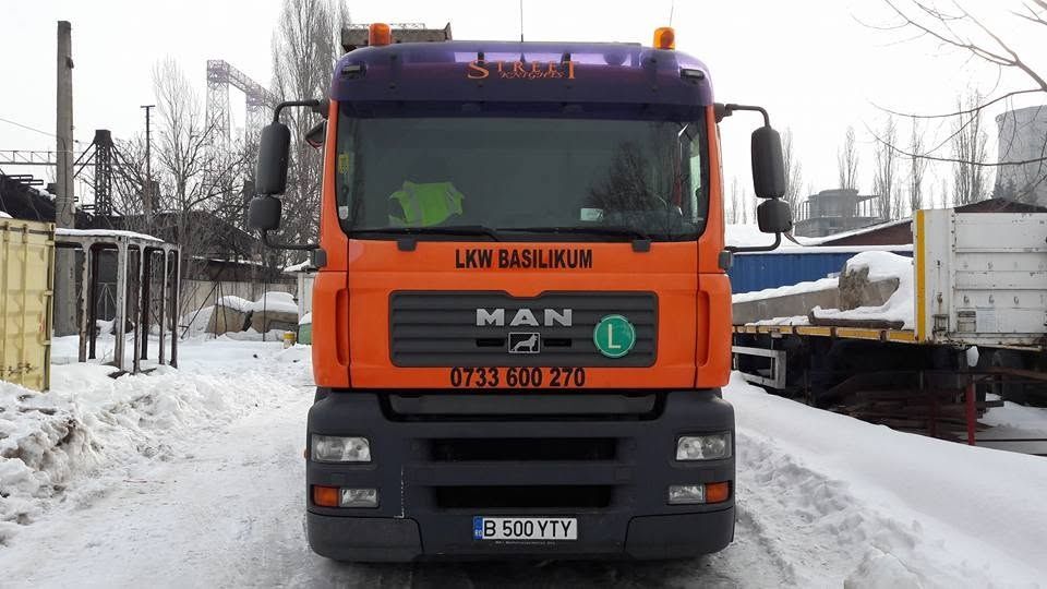 Camion cu macara București - Ilfov | Transport Profesionial 12T Ridicare 4T