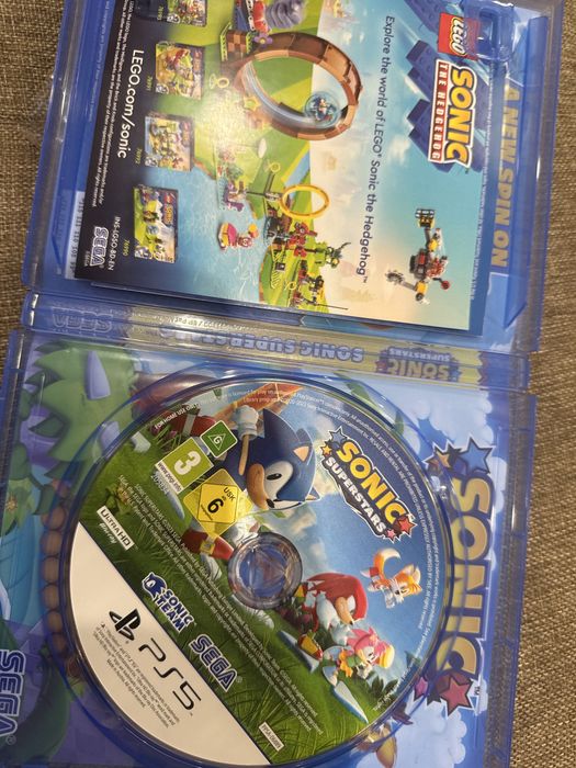 Игровой диск Соник для пс5