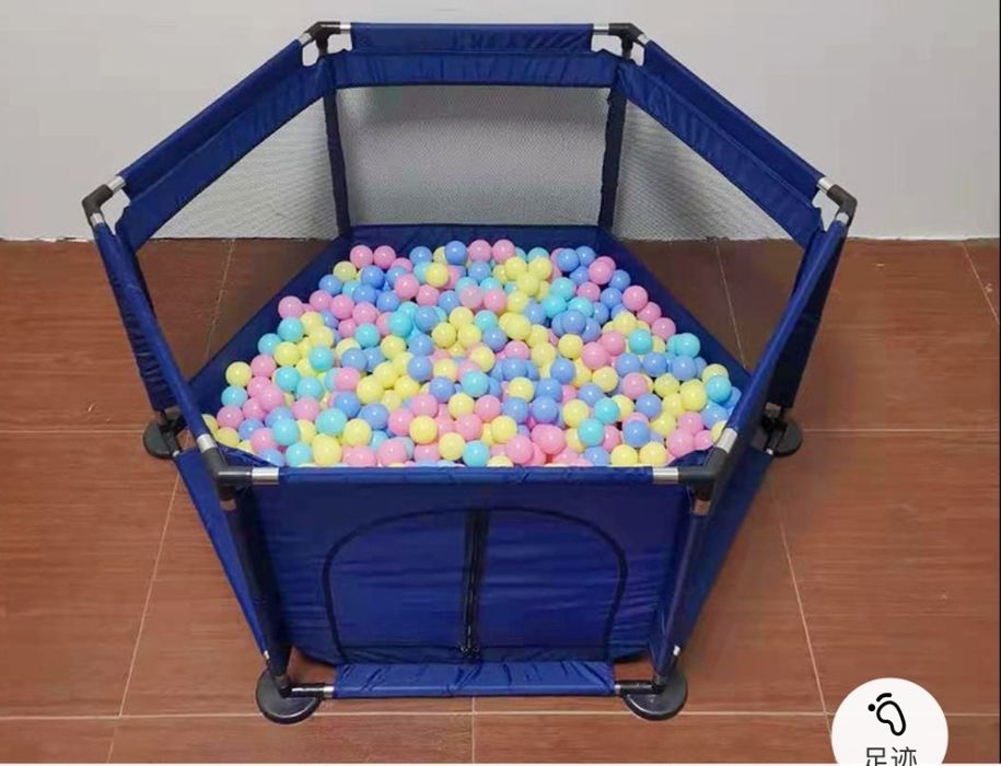 Манеж детский шестиугольный