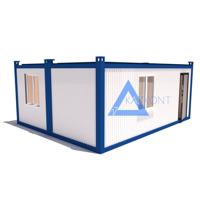 Модульное здание из двух блоков