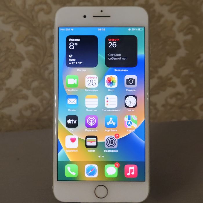 iPhone 8 Plus 64GB Белый (Оригинал, True Tone, Touch ID)