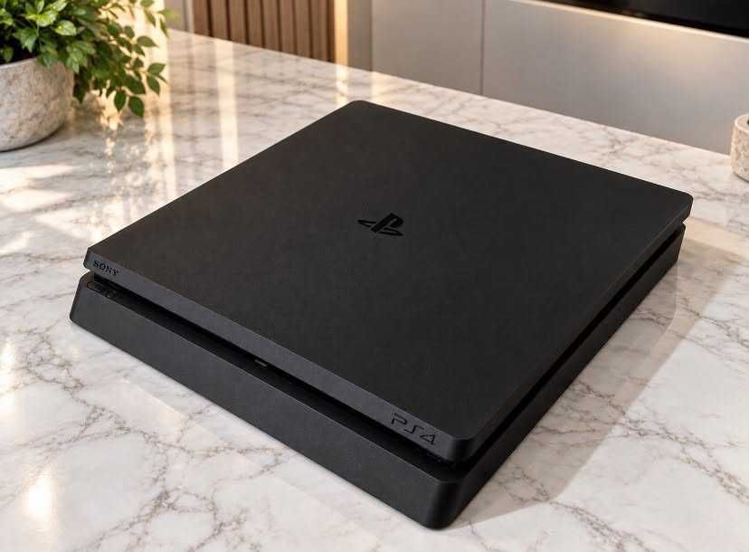 PlayStation 4 Slim 500GB + Controller Original + HDMI + Alimentare