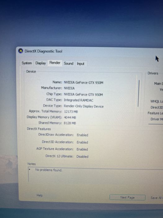 Acer Aspire i7 6500U