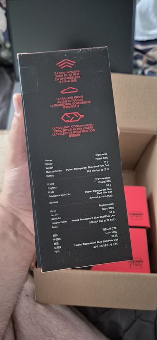 Mouse gaming wireless Cherry Xtrfy M64