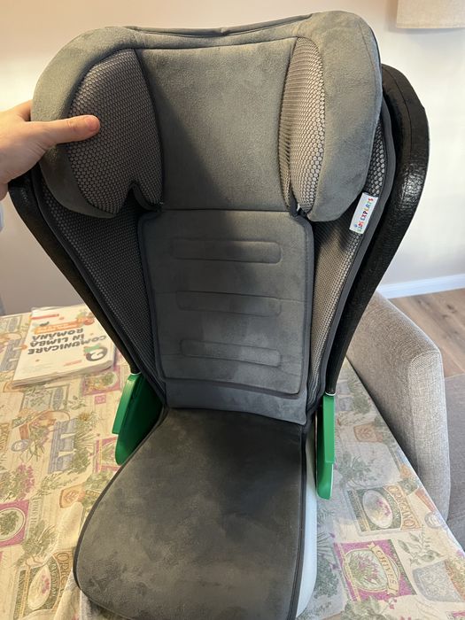 Scaun auto pentru copii 3-8 ani 100-135cm 15-25kg super-slim reglabil