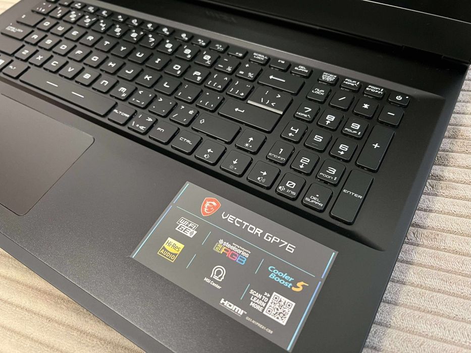 Laptop  Msi Vector GP76HX I9