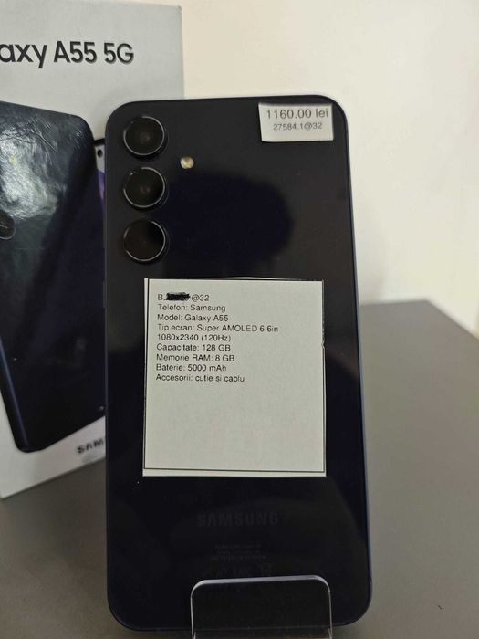 Telefon Samsung A55 5G [ag 32 b.27584] 1160 Lei