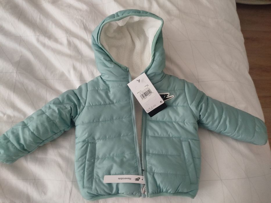 Детско яке  двулицево - 12 месеца
