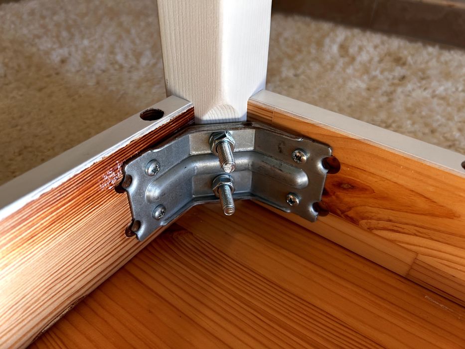 Трапезна маса IKEA LERHAMN за 4-6 човека