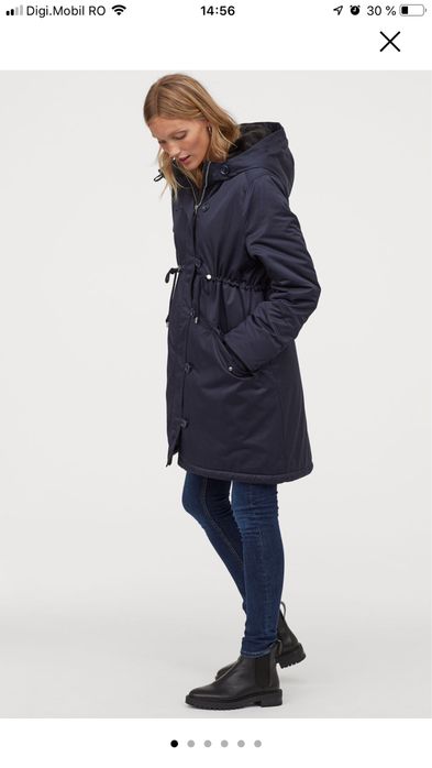 Geaca de iarna pentru gravide, H&M