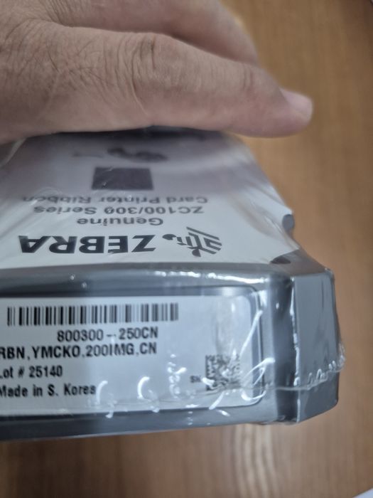 Картридж для принтера карт zebra