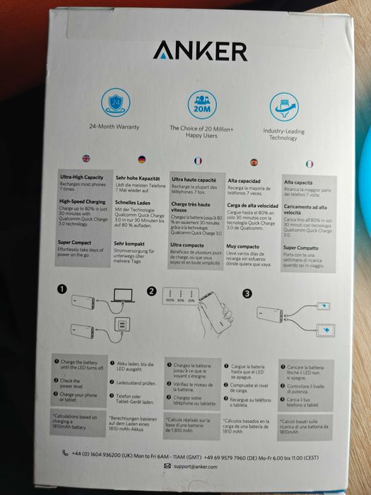 Vand Anker PowerCore 20000 mAh