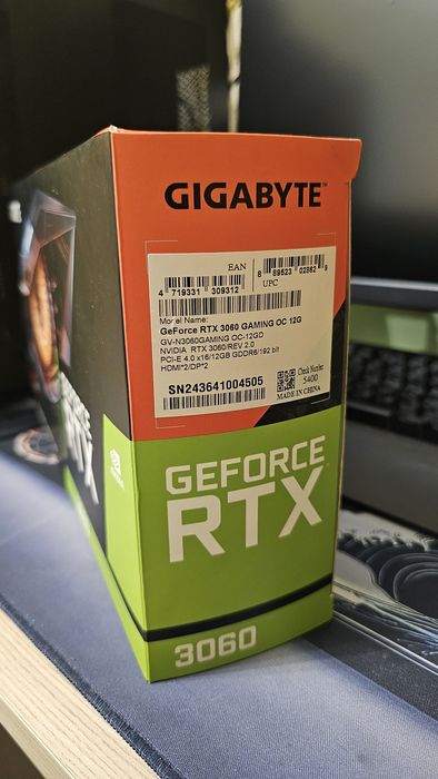 GIGABYTE GeForce RTX 3060 GAMING OC Edition 12G